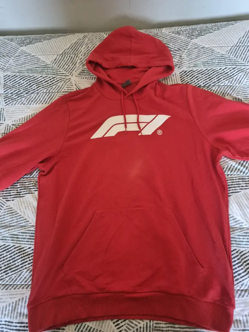 Polerón con capucha rojo Puma F1 - 2