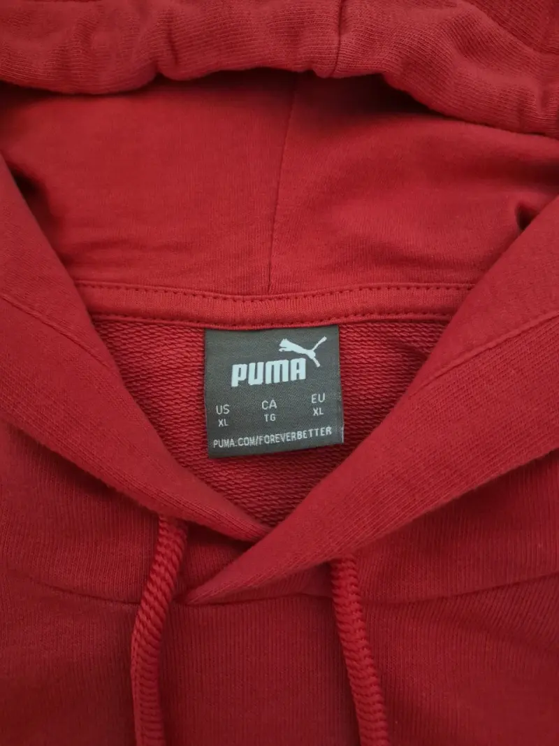 Polerón con capucha rojo Puma F1 - 3