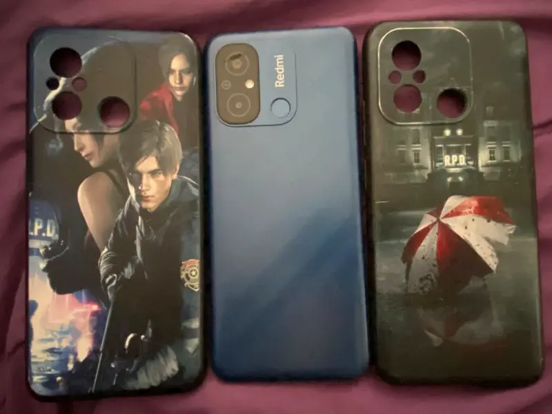Celular Redmi 12c con Carcasas - 2