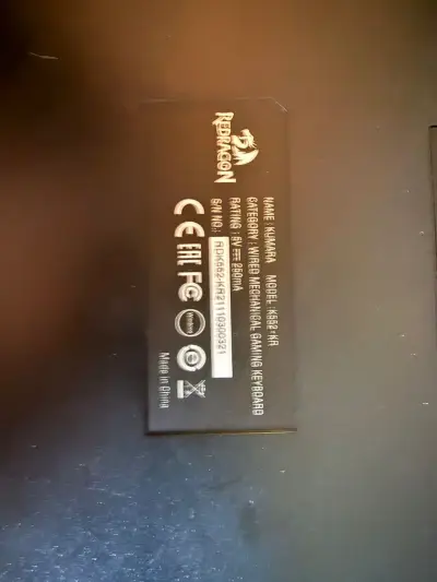 Teclado mecánico Redragon Kumara - miniatura 3