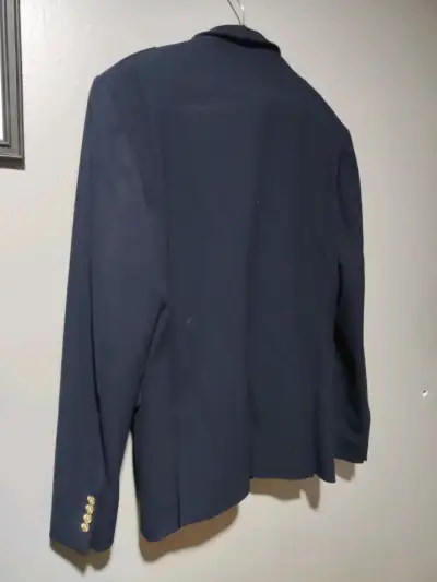 Blazer azul Zara Man con botones dorados - miniatura 4
