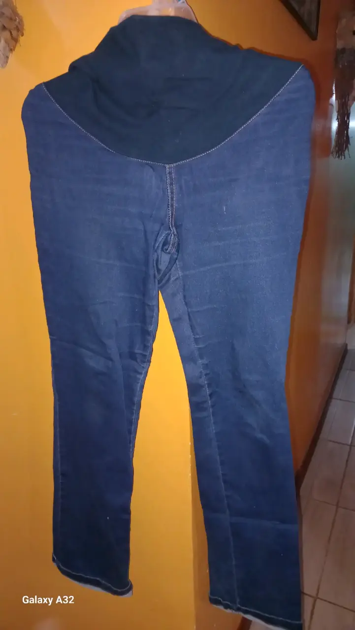 Jeans maternales talla 38 azul - 2