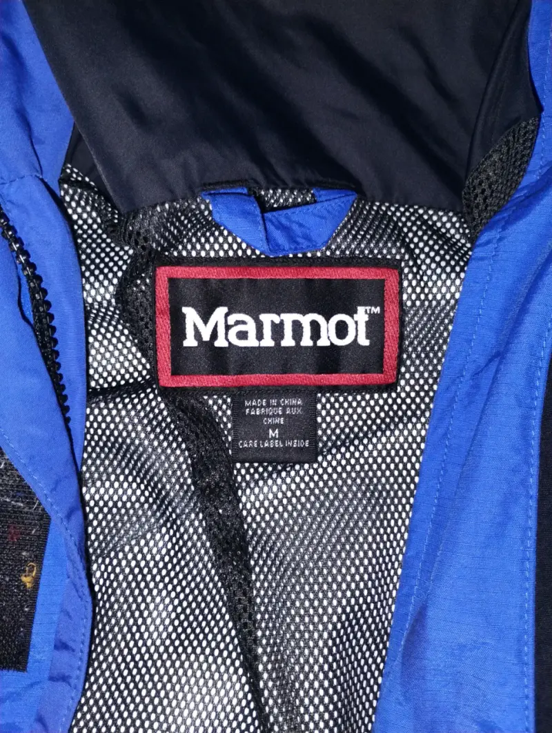 Chaqueta impermeable azul Marmot para hombre - 3