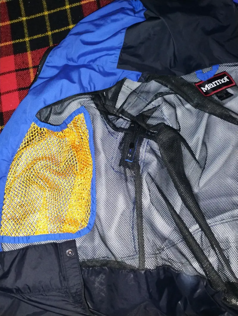 Chaqueta impermeable azul Marmot para hombre - 4