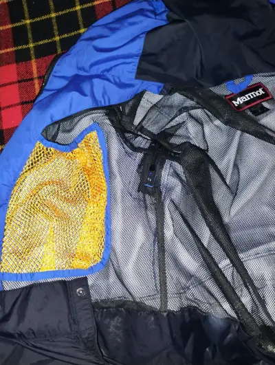 Chaqueta impermeable azul Marmot para hombre - miniatura 4