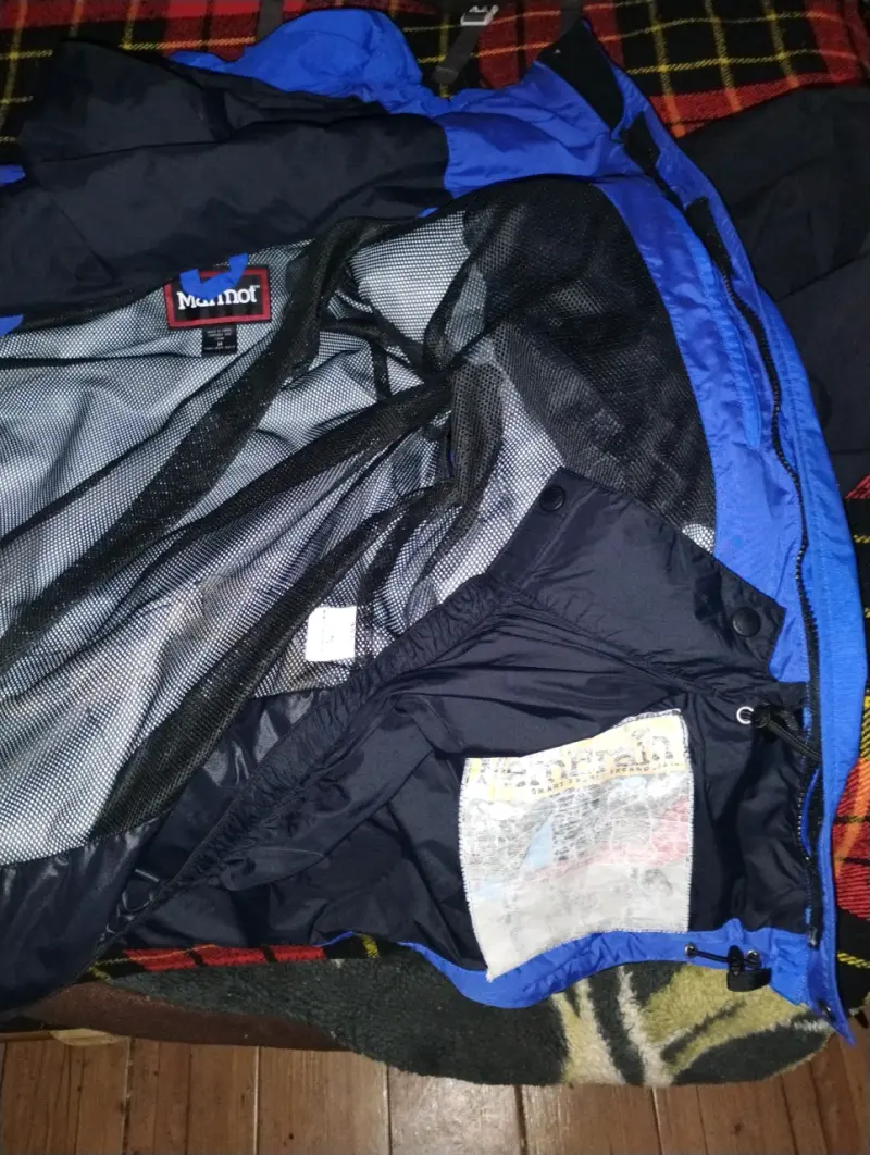 Chaqueta impermeable azul Marmot para hombre - 5