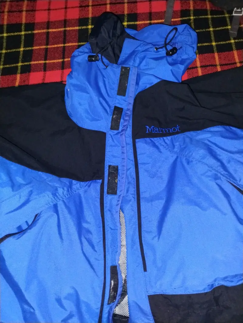 Chaqueta impermeable azul Marmot para hombre - 6