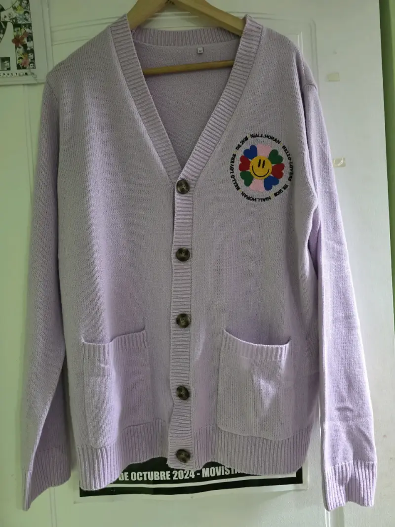 Cárdigan lila, Merch original de Niall Horan - 1