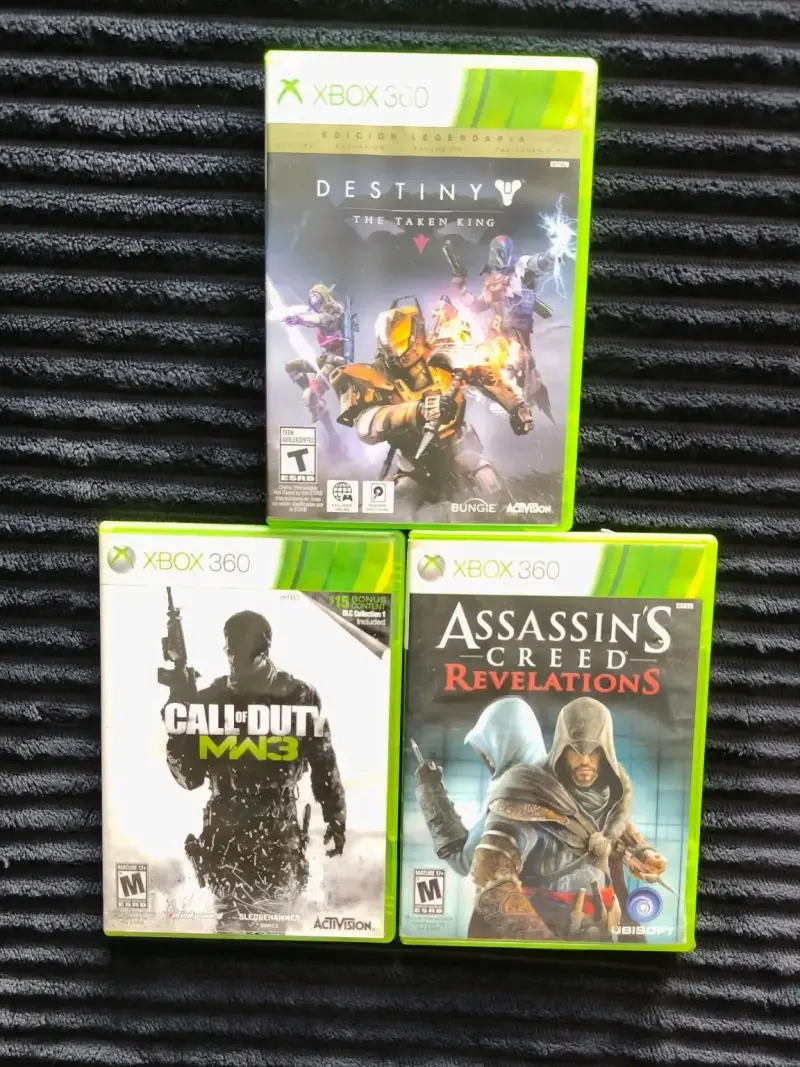 Pack juegos Xbox 360: Destiny, COD y Assassin's - 1