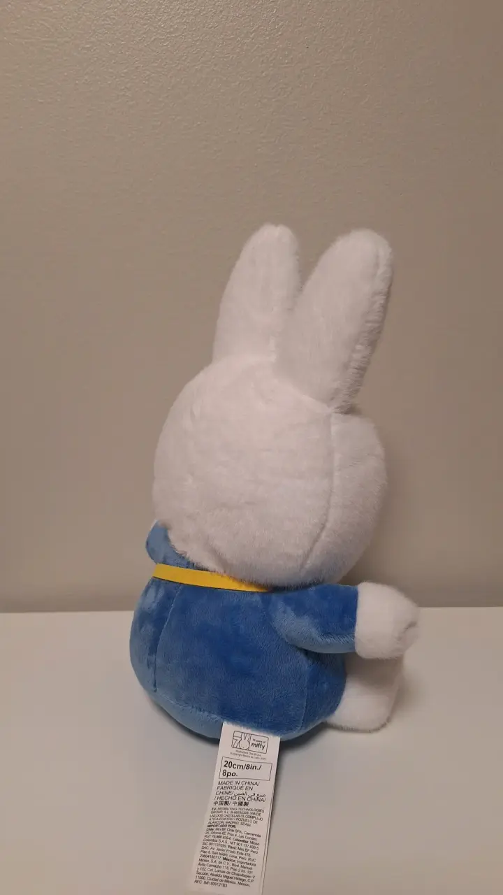 Peluche Miffy Conejo Blanco con Estrella - 3