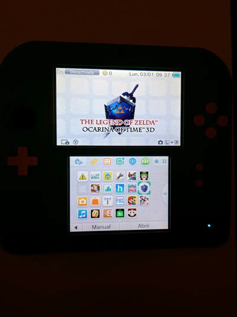 Nintendo 2DS Edición Zelda Con detalles - 2