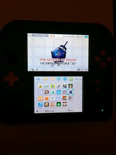 Nintendo 2DS Edición Zelda Con detalles - miniatura 2