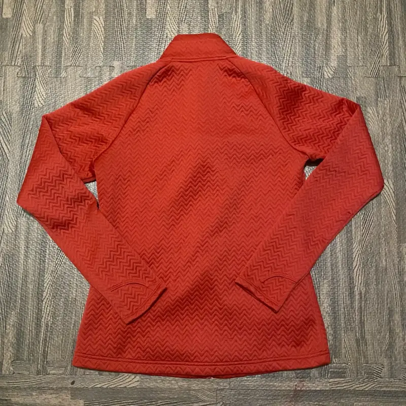 Chaqueta deportiva roja Adidas para mujer Talla S - 2