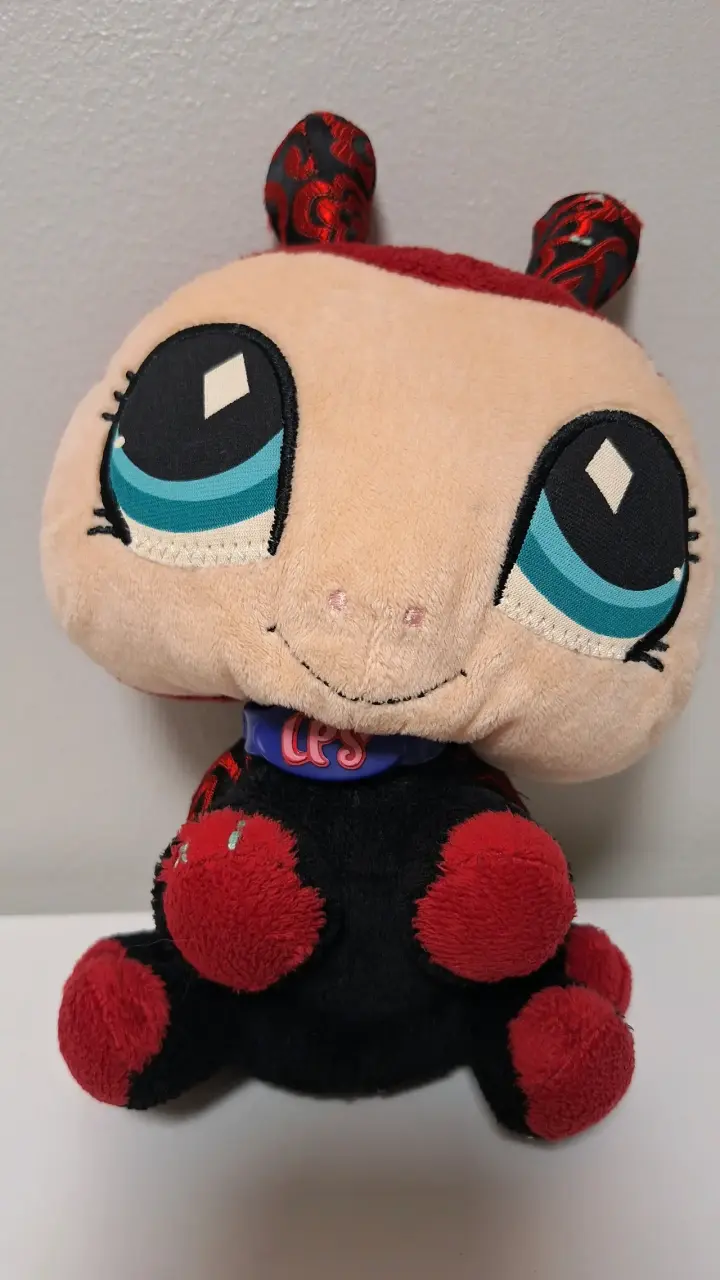 Peluche LPS mariquita (chinita) - 3