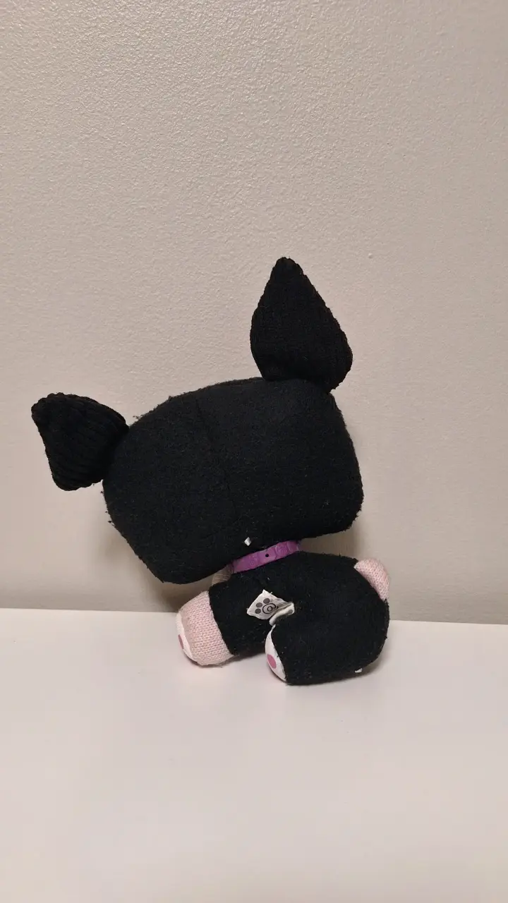 Peluche LPS perrito Boston Terrier - 2