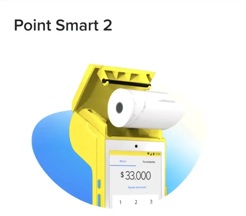 Terminal de Pago Mercado Pago Point Smart 2 - 3