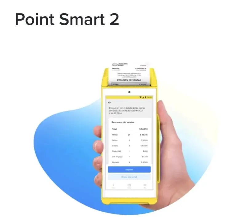 Terminal de Pago Mercado Pago Point Smart 2 - 4