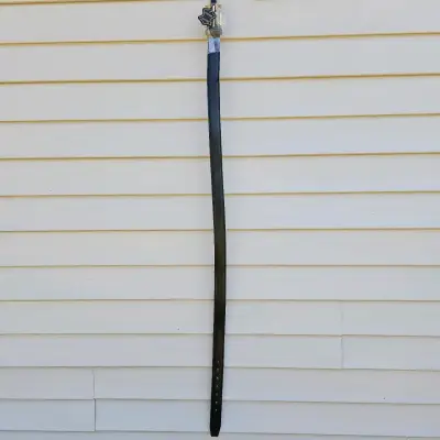Cinturón de cuero genuino negro talla 40 - miniatura 1