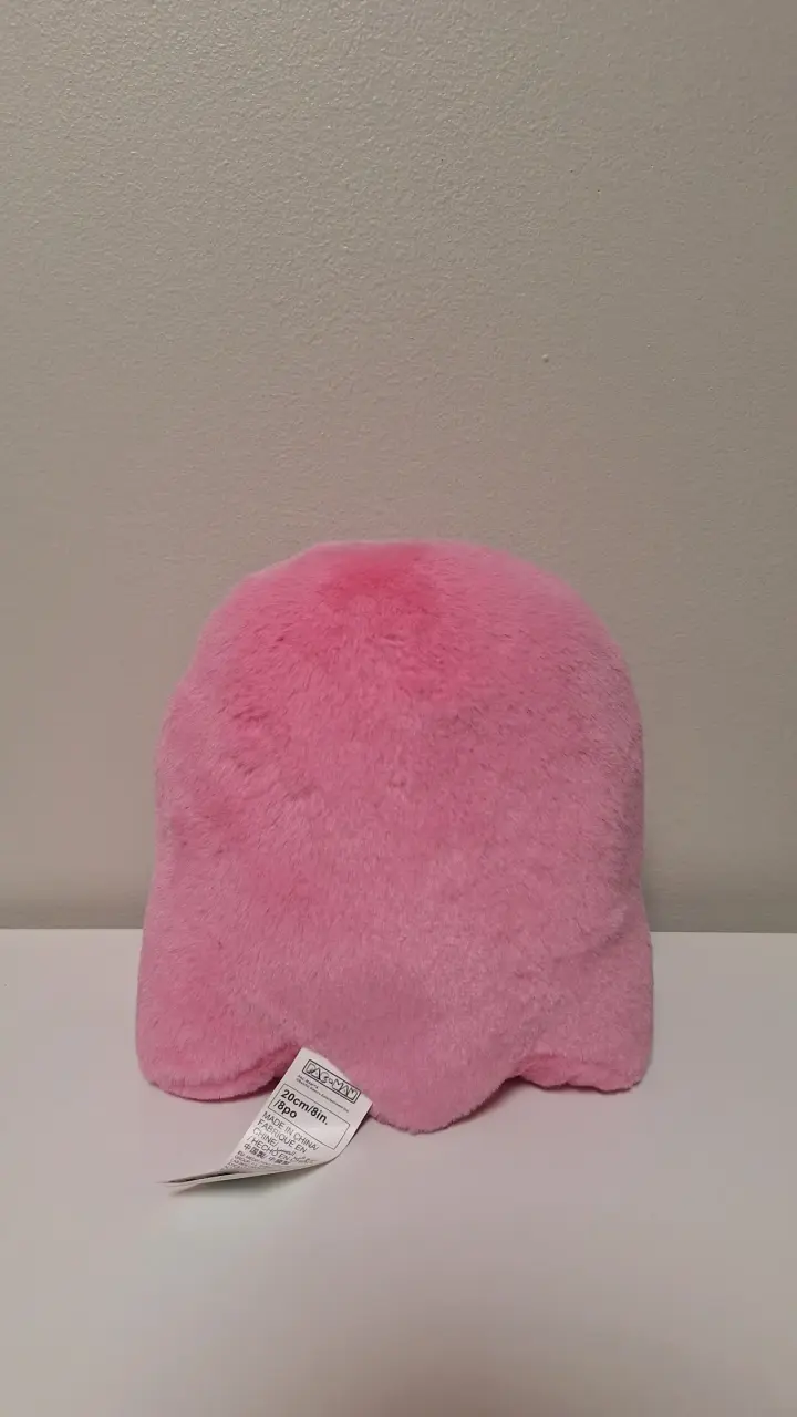 Peluche fantasma rosa pacman - 2