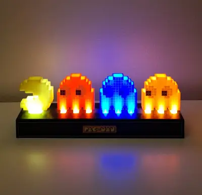 Lámpara LED Pac-Man con Fantasmas - miniatura 3