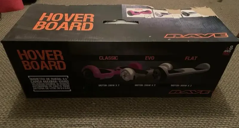 Hoverboard eléctrico Rave blanco 6.5 pulgadas - 2