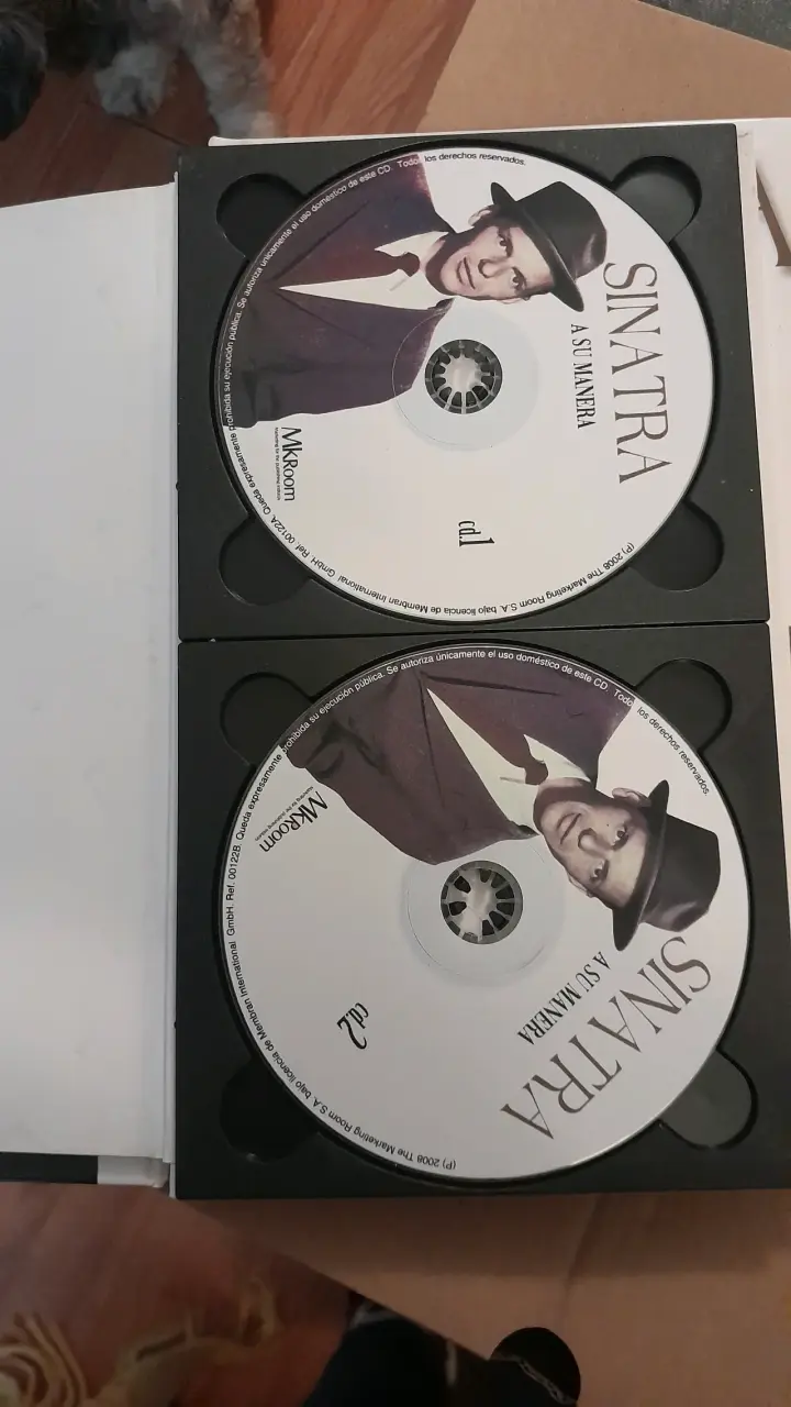 Libro y CD de Frank Sinatra 'A Su Manera' - 2