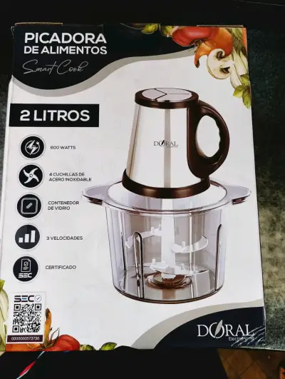 Picadora de Alimentos Doral 2 Litros 600W - miniatura 1