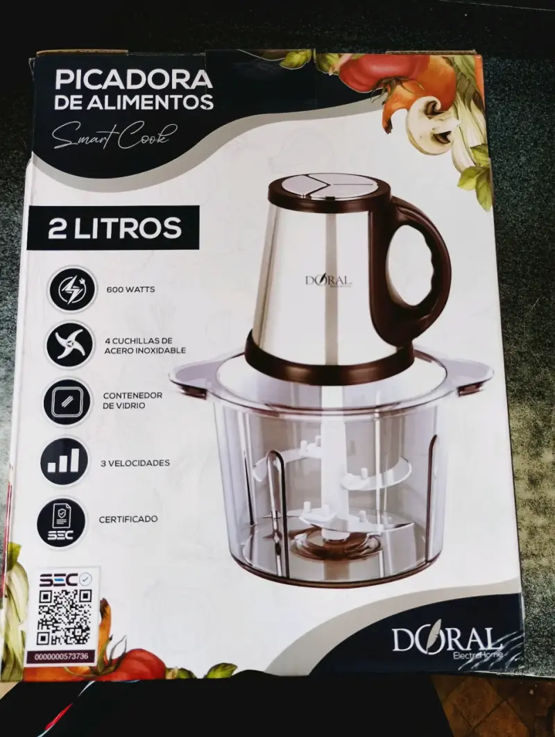 Picadora de Alimentos Doral 2 Litros 600W - 2