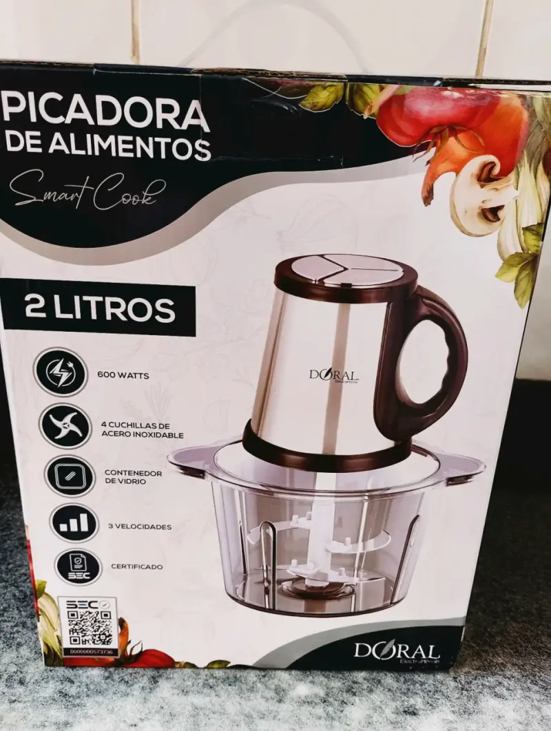 Picadora de Alimentos Doral 2 Litros 600W - 3