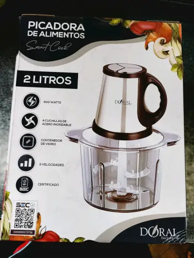 Picadora de Alimentos Doral 2 Litros 600W - miniatura 4