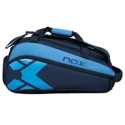 Bolso paletero de pádel Nox azul y negro - miniatura 1