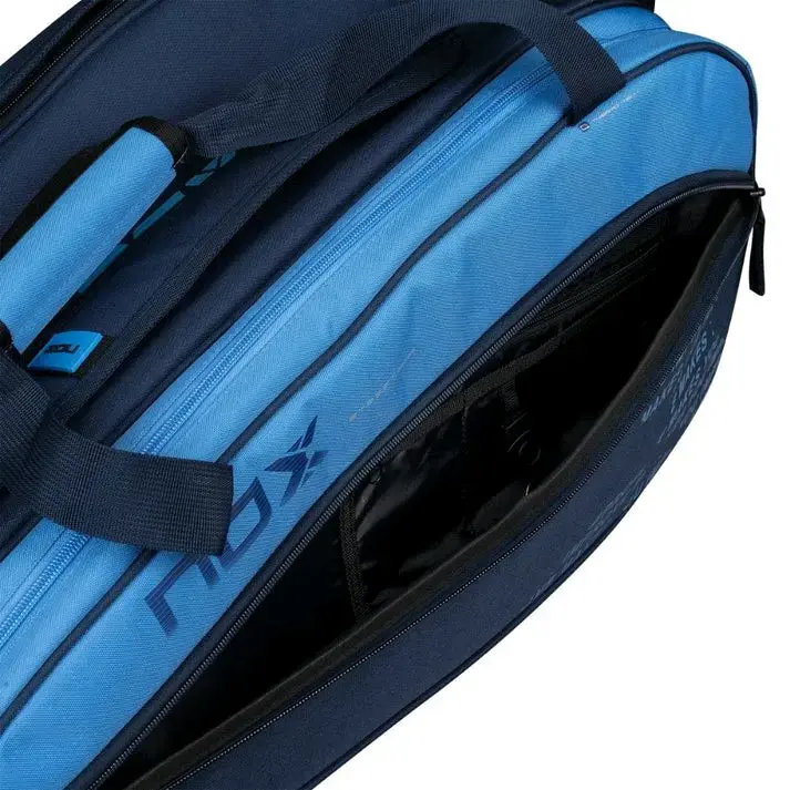 Bolso paletero de pádel Nox azul y negro - 2