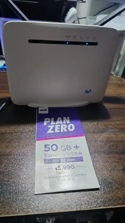 Router inalámbrico 4G con antenas - miniatura 1