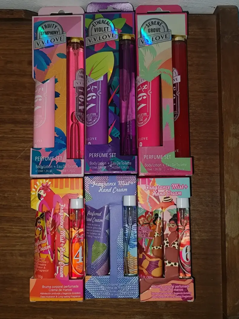 Set de Perfumes y Cremas V.V. Love - 1