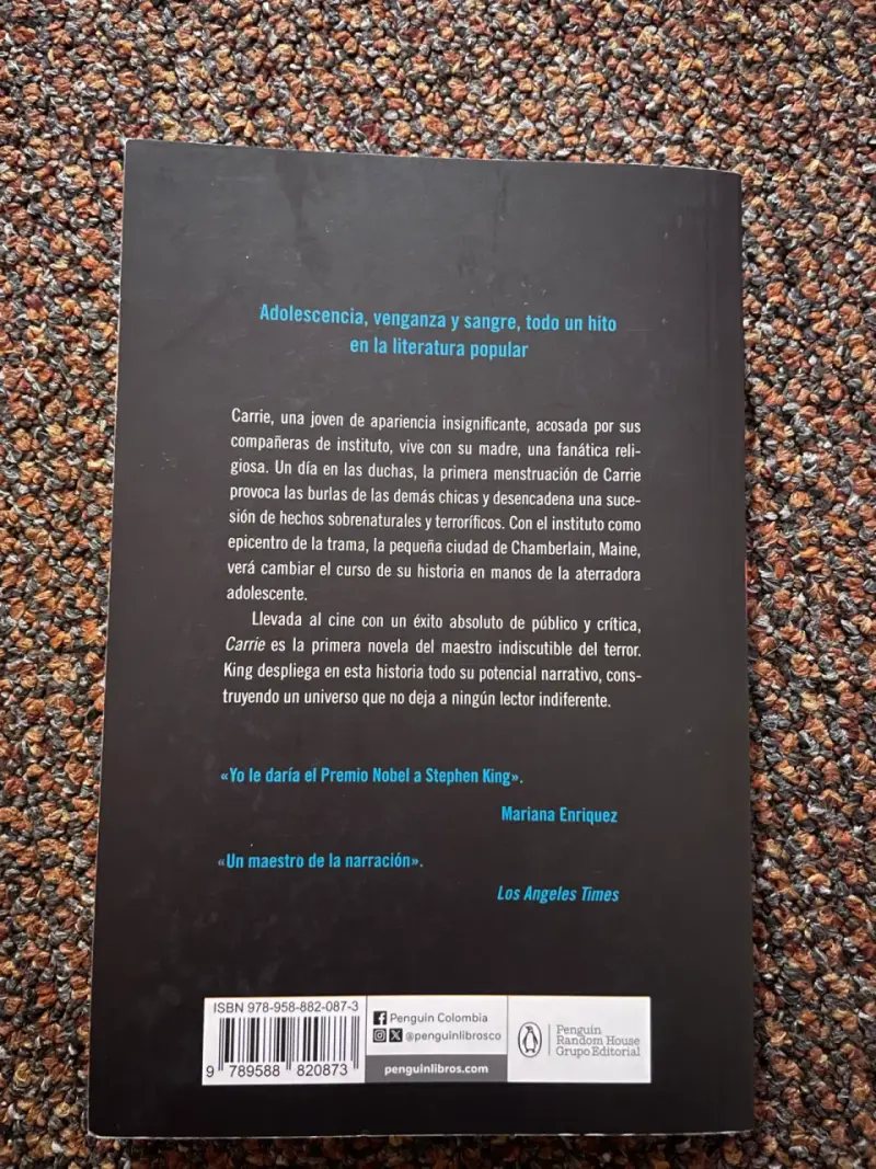 Libro 'Carrie' edición de bolsillo - 2