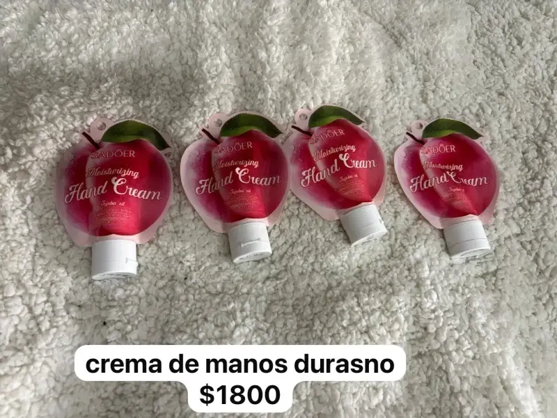 Crema de Manos Hidratante Sadoer Durazno