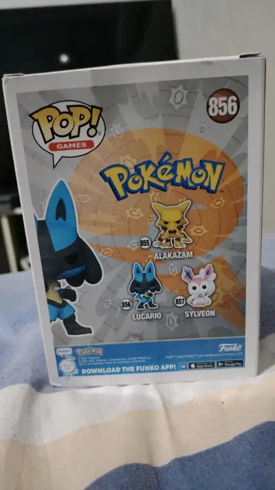 Figura Funko Pop Lucario Pokémon 856 - miniatura 3