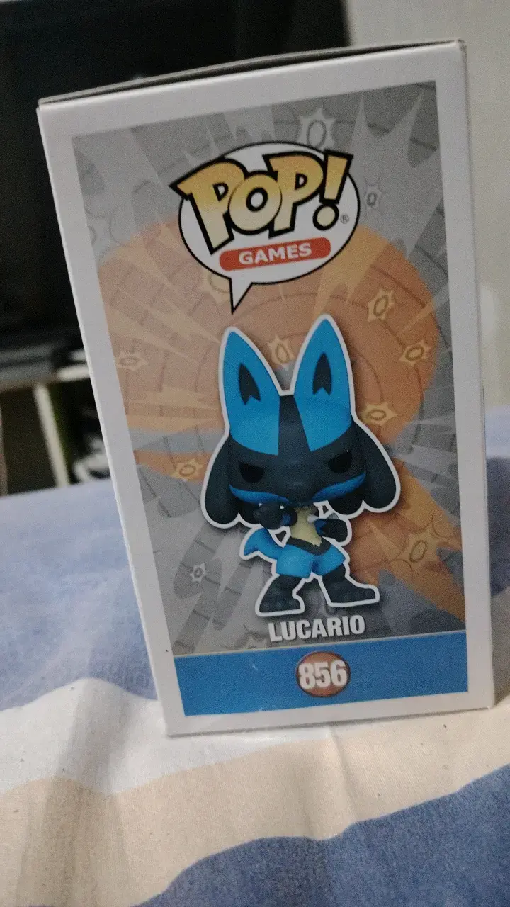 Figura Funko Pop Lucario Pokémon 856 - 4