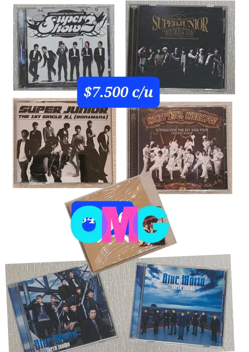 Álbumes de Super Junior variados - 2