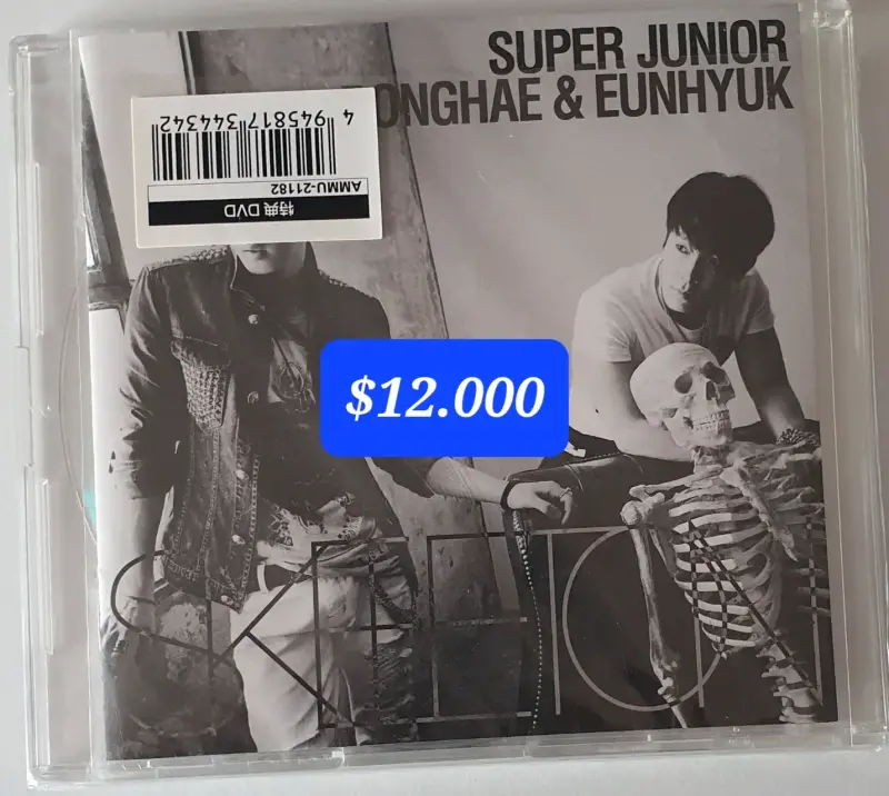 CD de Donghae & Eunhyuk de Super Junior - 3