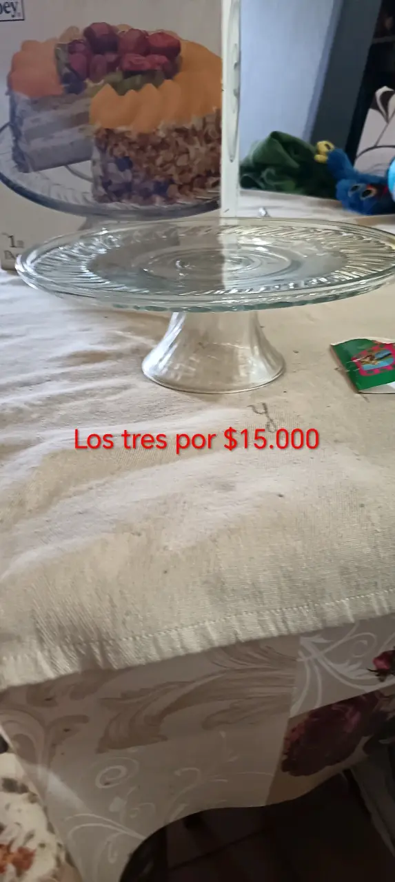 Set de Torta de Vidrio "(nuevo) - 1