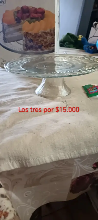 Set de Torta de Vidrio "(nuevo) - miniatura 1