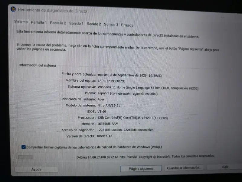 Laptop Acer Nitro V 15 GAMER - 3