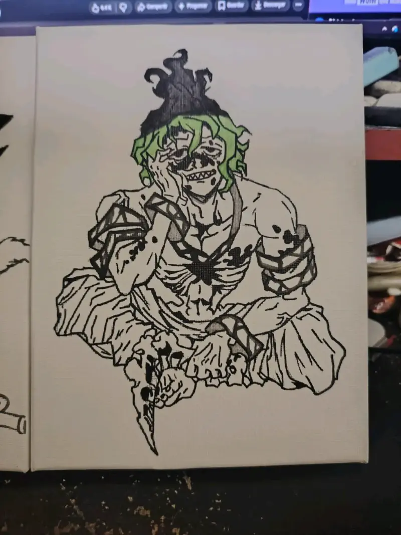 Cuadros de personajes de anime en lienzo - 2
