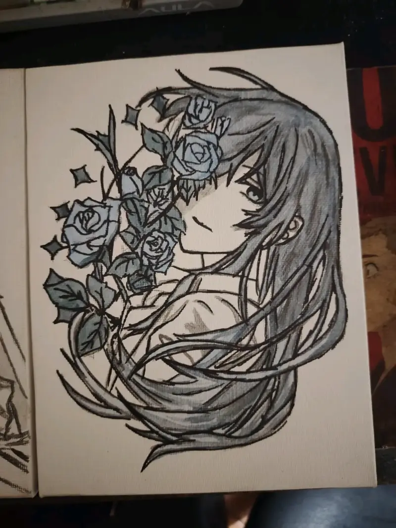 Cuadros de arte anime en lienzo - 1