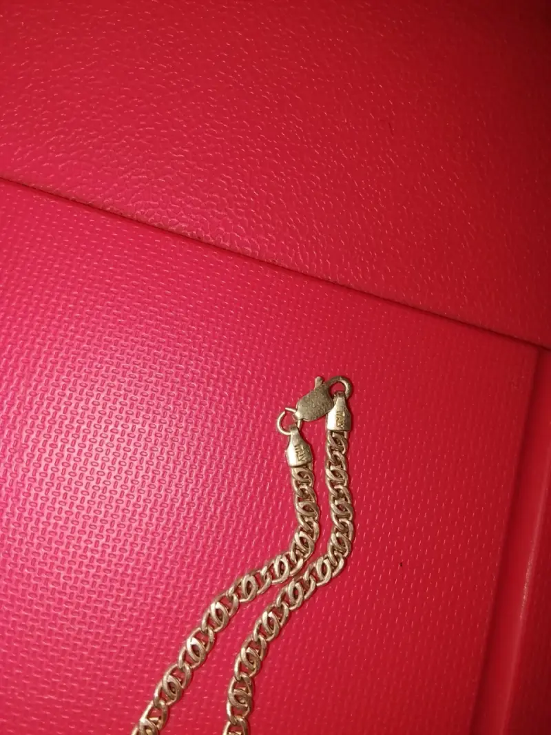 Cadena de plata para hombre estilo cubano - 3