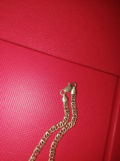 Cadena de plata para hombre estilo cubano - miniatura 3
