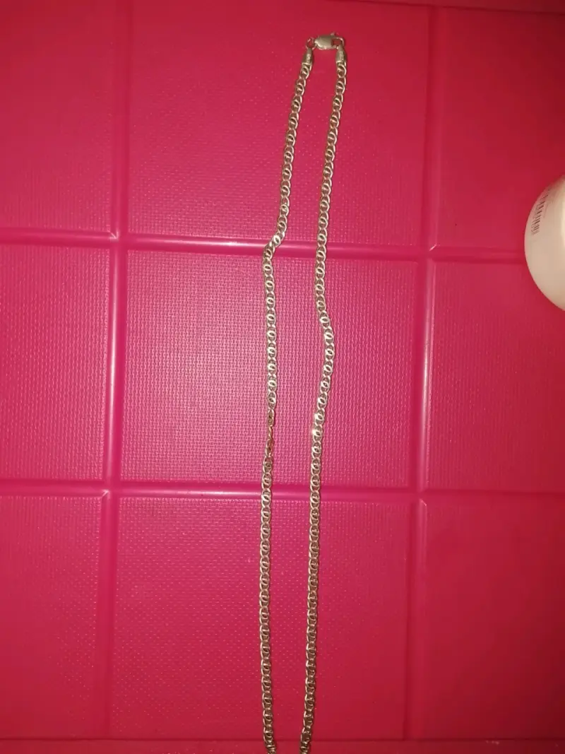 Cadena de plata para hombre estilo cubano - 4