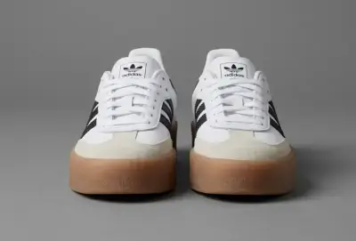 Zapatillas Adidas Samba Blancas y Negras - miniatura 2