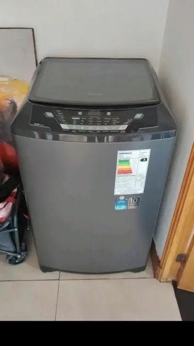 Lavadora Fensa 21kg Automática Gris - miniatura 1